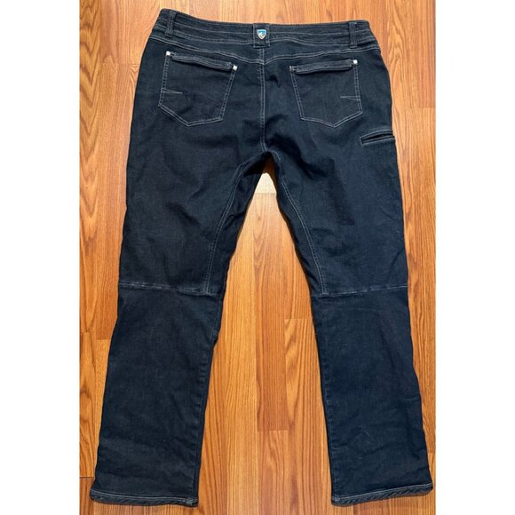 Kuhl Jeans Blue Thermik Stretch Articulated Knee Mens 40x32 Work Wear 5143 - Picture 3 of 9